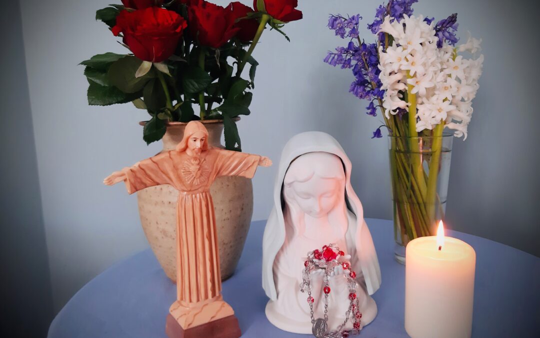 Celebrating Mary during May – Create a May Altar